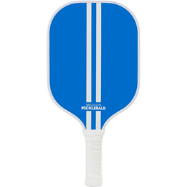 Паддл для піклболу Brooklyn Pickleball Co. | Вуглеволокно | Компактне ядро | Нековзний руків'я | Одиночний | Білий (Синій)
