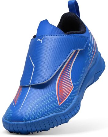 Дитячі футбольні бутси PUMA Ultra 6 Play V Tt Jr - унісекс, розмір 27 EU, кольори: ультра-синій, білий, червоний (світловий ефект)