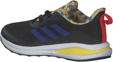 Кросівки Adidas Fortarun K для хлопчиків, розмір 38 2/3 EU, чорний/королівський синій/жовтий