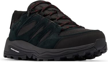 Чоловічі трекінгові черевики Columbia Redmond™ IV Low Waterproof Mid Rise, 49 EU, Black Mountain Red