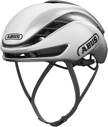 Велосипедний шолом ABUS GameChanger 2.0 сріблястий, аеродинамічний, для чоловіків і жінок, розмір M, високоефективна вентиляція
