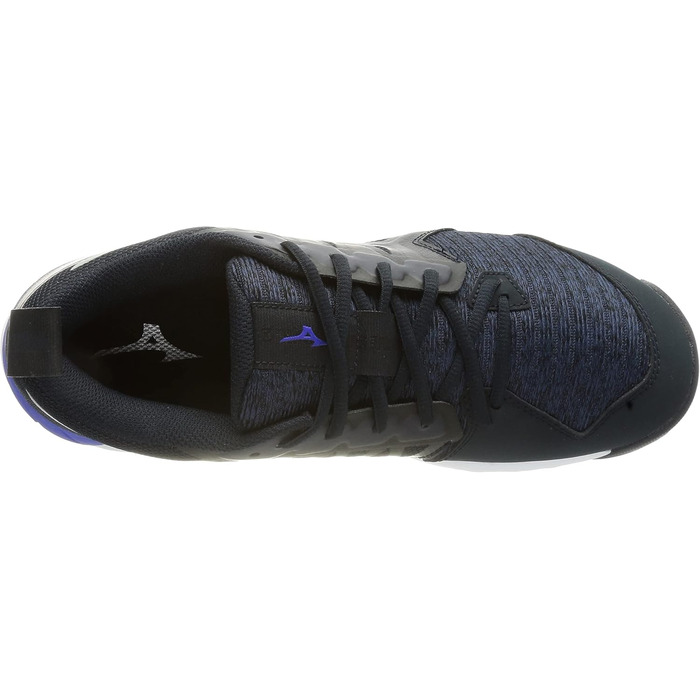 Волейбольне взуття Mizuno Wave Supersonic 2 для чоловіків, білий, синій, фіолетовий (38 EU)