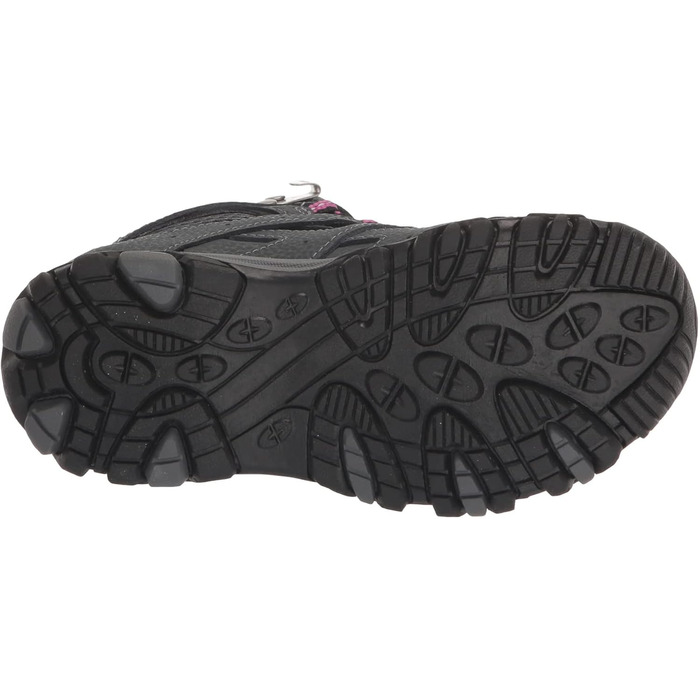 Черевики для ходьби Merrell Moab 3 Mid Wtrpf для хлопчиків, розмір 13 Big Kid, колір Granit Beere