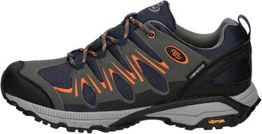 Жіночі похідні черевики Brütting Expedition (37 EU, морський колір, сірий, помаранчевий)