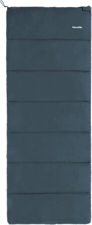 Спальний мішок Naturehike для дорослих, легкий прямокутний, з'єднувальний, 3-сезонний, для кемпінгу та походів (блакитний)