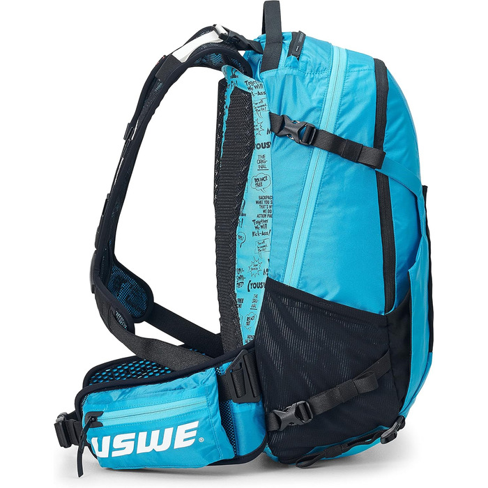 Рюкзак USWE Shred 16 л для MTB, електровелосипеда, преміум, синій