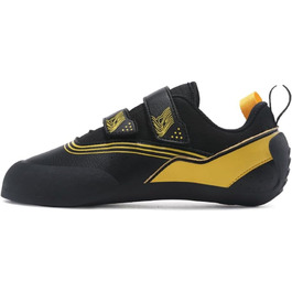 Черевики для скелелазіння універсальні чоловічі та жіночі, для початківців, Indoor/Bouldering, дитячі, чорно-жовті, 32-44 EU