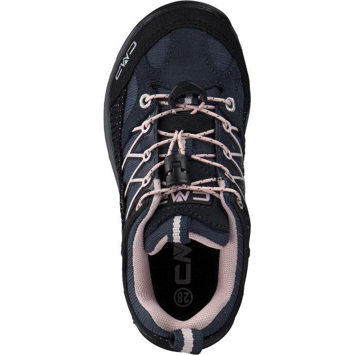 CMP Kinder Rigel Low Trekking Shoe Wp, Черевики для трекінгу CMP Kinder Rigel Low, Розмір 38, Колір: Asphalt-Rose