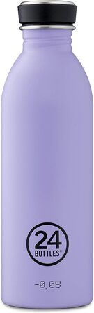 Пляшка для води 24Bottles Urban 500 мл, еріка, сталева