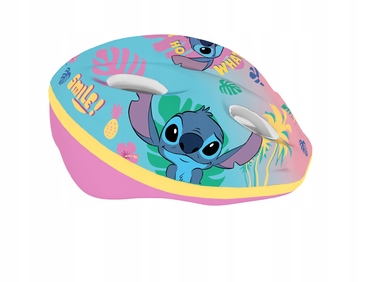 Комплект захисту для роликів та скейта (шолом, наколінники, налокітники) — Stitch