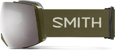 Лижна маска Smith Optics I/O MAG XL, унісекс, зелена, ChromaPop Sun Platinum Mirror, зимові окуляри