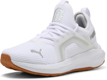 Кросівки для тренувань PUMA Softride Enzo Evo, чорно-сірі, 41 EU, білий, срібний, чорний