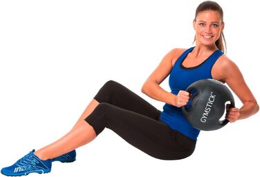 Медичний м'яч з ручками Gymstick 4 кг, 25 см, різнокольоровий