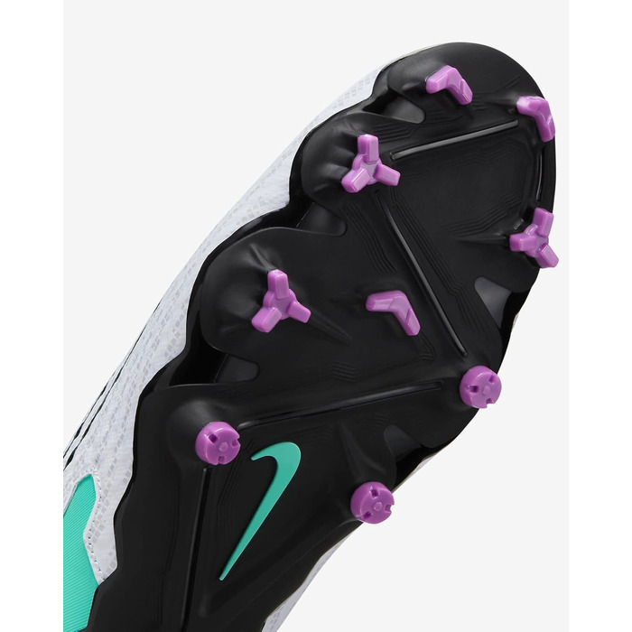 Кросівки Nike Phantom Gx Academy FG/MG для чоловіків (44.5 EU, Hyper Turquoise, Black, Fuchsia Dream White)