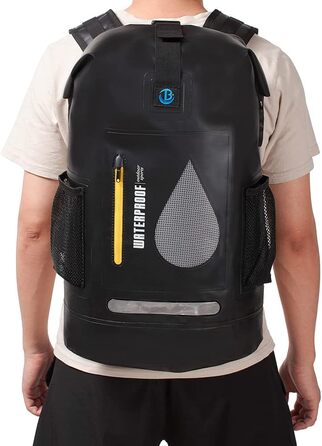Водонепроникний мішок Blueshyhall Dry Bag 30L: рюкзак, ролтоп, 30 літрів - для каякінгу, кемпінгу, риболовлі, подорожей
