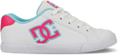 Черевики DC Shoes Chelsea для жінок (36 EU, білий, рожевий, блакитний)