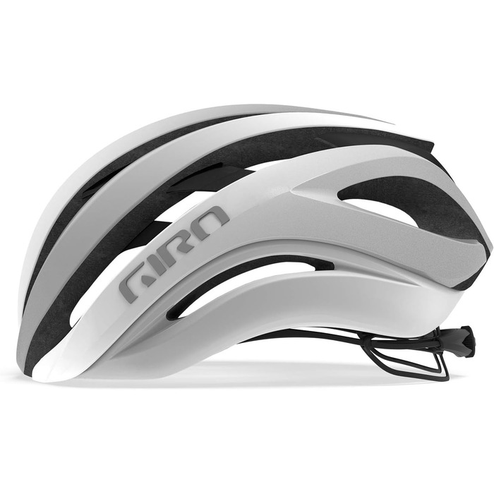 Велосипедний шолом Giro Aether MIPS, малий (51-55 см), матовий біло-сріблястий, для шосейного велосипеда