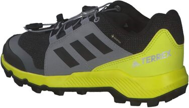 Дитячі трекінгові черевики Adidas Terrex Gore-Tex (36 EU, чорний/сірий/жовтий)
