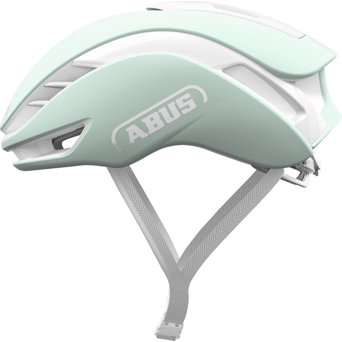 ABUS Gamechanger 2.0 – аеродинамічний велошолом для шосейного велосипеда, розмір S (51-55 см), м'ятний колір, високоефективний аеро-шолом