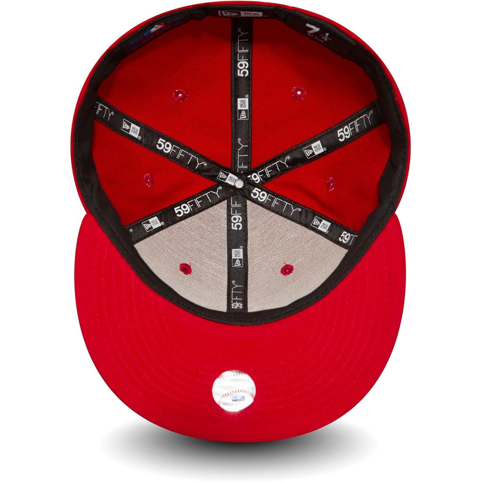 Кепка New Era New York Yankees 59fifty MLB Basic чорна/біла (однорозмірні)