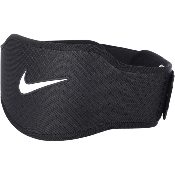 Тренувальний пояс Nike Strength 3,0 м, чорний/білий, для фітнесу