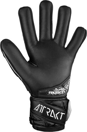 Воротарські рукавички Reusch Attrakt Infinity NC чорні, розмір 9, унісекс, для дорослих