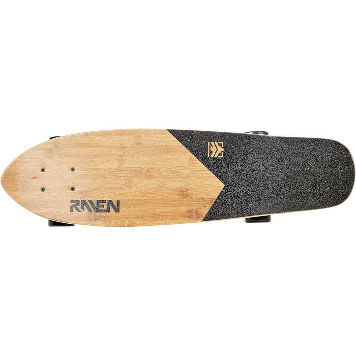 Longboard RAVEN для дітей та дорослих: скейтборд з алюмінієвими траками, PU колесами та підшипниками ABEC-9 Trevix