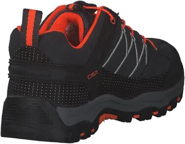 Дитячі трекінгові черевики CMP Rigel Low Wp для хлопчиків, Антрацит/Помаранчевий, 33 EU