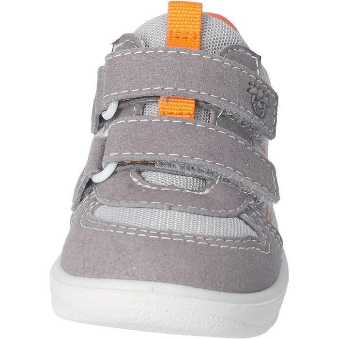 Чобітки RICOSTA для дівчаток та хлопчиків SAM, дитячі черевики для перших кроків, ширина: середня, змінна устілка, веганські, 26 EU, графіт, світло-сірий 460