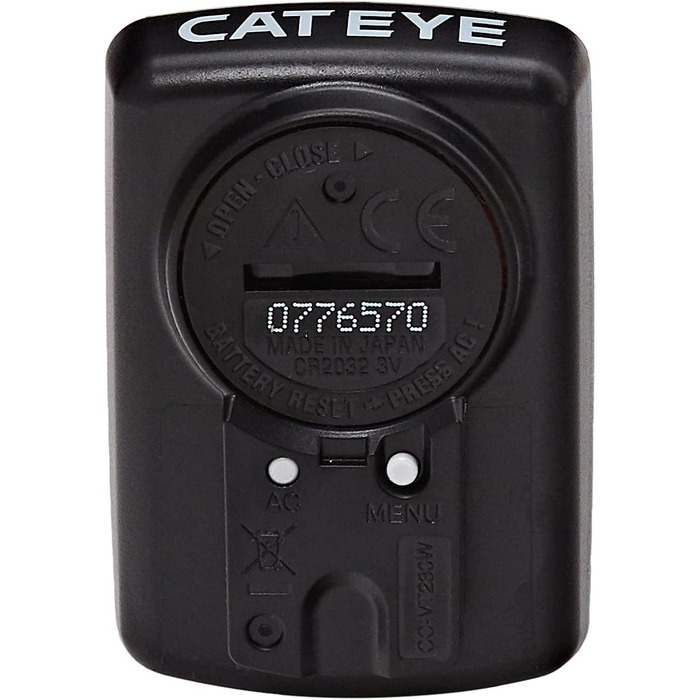Велокомп'ютер Cateye Velo Wireless CC-VT, бездротовий, універсальний розмір