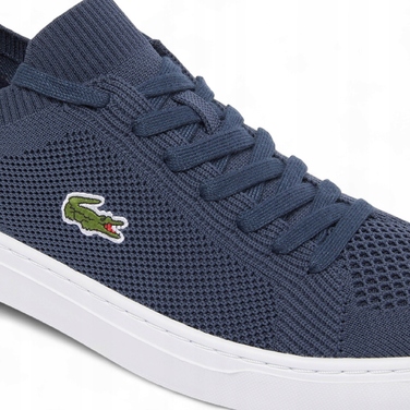 Чоловічі кросівки Lacoste темно-синього кольору 49CMA0004