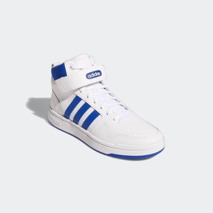 Баскетбольне взуття Adidas для чоловіків, розмір 44 2/3 EU, білий, Team Royal Blue, Grey