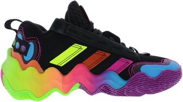 Кросівки баскетбольні Adidas Damen Exhibition Mid (40 2/3 EU, Cblack Actpir Tmsogr)