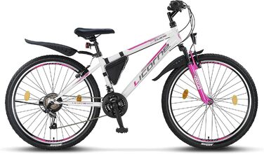 Гірський велосипед Licorne Bike Guide Premium 26 дюймів, 21 швидкість, для дівчат, хлопців, чоловіків і жінок