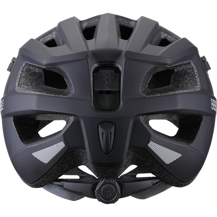 Велошолом BBB Cycling Kite 2.0 для дорослих і дітей, для шосейного та гірського велосипеда, знімний візор, кріплення для LED, розмір S (52-55 см), матовий чорний