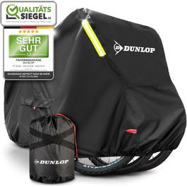 Dunlop чохол для велосипедів на 3 велосипеди XL, водонепроникний, антикорозійний, з чохлом для транспортування, доступом до акумулятора і отворами для замка, 200x120x120 см