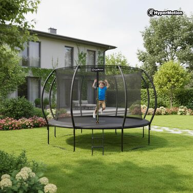 Батут гірчатий Hypermotion Outdoor для дітей 244/305/366/430/487 см - швидковисихаючий, водостійкий, Ø 366 см