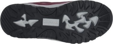 Черевики McKinley Maine II Wanderstiefel - червоне вино/вугільний, унісекс, 28 EU