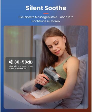 Масажер для тіла Bob and Brad C2 Pro з підігрівом та охолодженням, професійний електричний масажер для дому, фітнесу, відновлення та зняття болю (сріблястий)