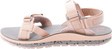 Сандалі жіночі Jack Wolfskin Outfresh Deluxe Rose Grey 39.5 EU - легкі та дихаючі