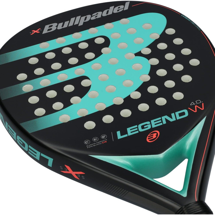 Ракетка для тенісу Bullpadel Legend 4.0 Woman - професійна жіноча ракетка