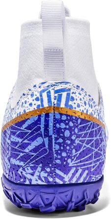 Дитячі футбольні бутси KUUK для штучного покриття, газону та залу. Підходять для хлопчиків та дівчаток. Розмір 38 EU, модель K1126, білі.