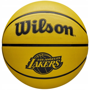 Баскетбольний м'яч Wilson NBA Team Tribute Solid Los Angeles Lakers, розмір 5