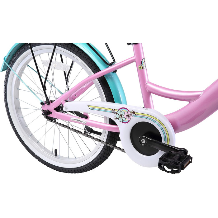 Дитячий велосипед BIKESTAR для дівчат, 20 та 24 дюйми, від 6 і 9 років, легка рама, безпечний, німецька якість