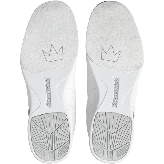 Жіноче взуття для боулінгу Brunswick White Silver (10, White Silver)