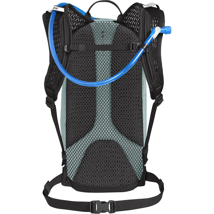 Жіночий гідраторний рюкзак CamelBak M.U.L.E. 12 для маунтбайку, магнітна застібка, 2,8 л, синій/чорний