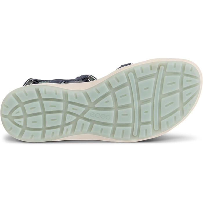 Жіночі сандалії ECCO Cruise II Flat (38 EU, Колір: Синій Marine Ice Flower)