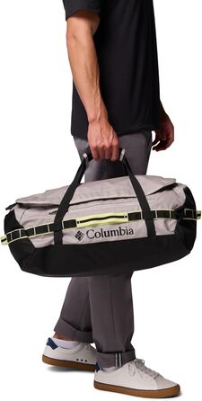 Спортивна сумка Columbia Landroamer 40L унісекс, сіра Flint Grey/Black/Citron Haze