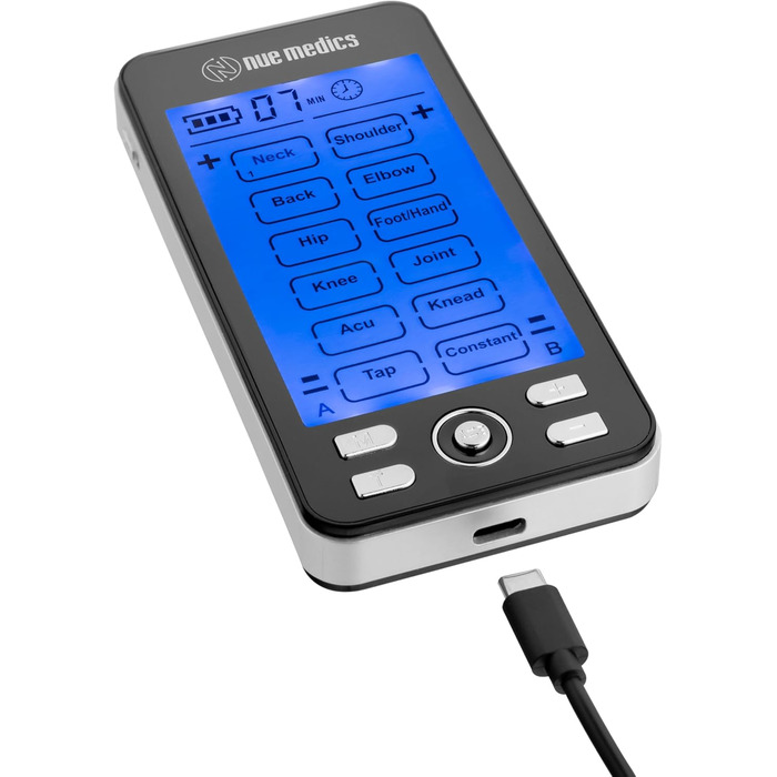 NueMedics TENS 24: Мультифункціональний масажер для м'язів та зняття болю (комплект)