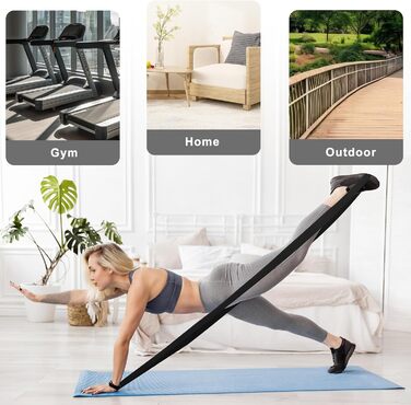 Еластична стрічка для фітнесу та йоги, 3 шт. (25-50 lbs)